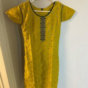 Churidar with Gharara pant